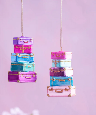 Glitterville Rainbow Suitcase