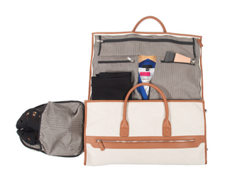 Capri 2 -n-1 Garment Bag (Brown/Co)