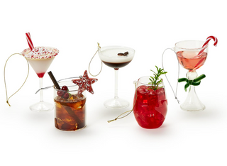 Holiday Cheer Cocktail Drink Ornament