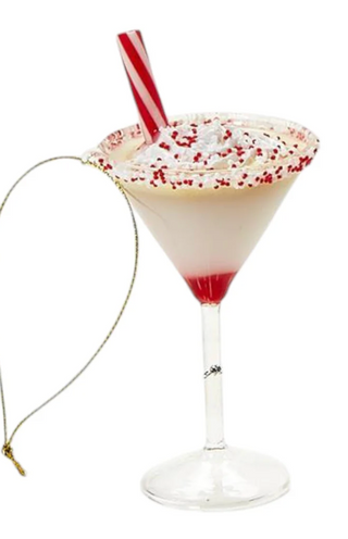 Holiday Cheer Cocktail Drink Ornament