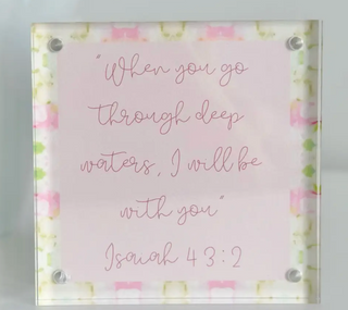 Bible Verse Acrylic