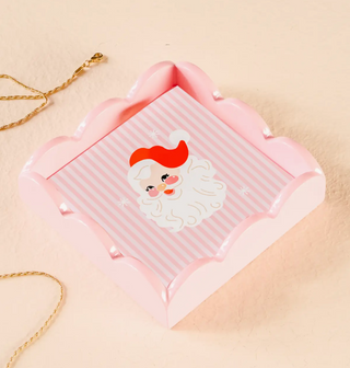 Santa Scallop Trinket Tray