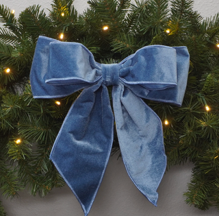 Wired Velvet Bow
