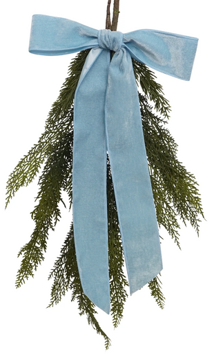 2.5" Reveuse Light Blue Wired Velvet