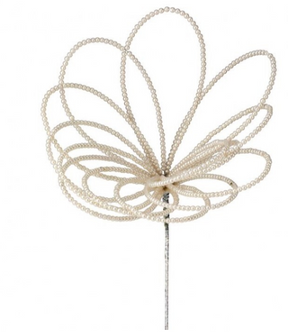 20" Pearl Bead Wire Spray