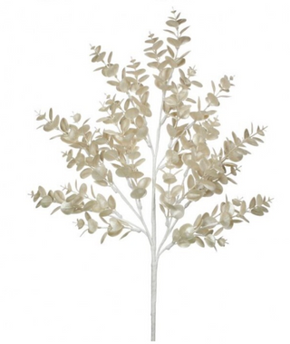 27" Pearlized Eucalyptus Spray