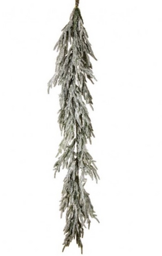 60" Real Touch Flocked Norfolk Pine Garland