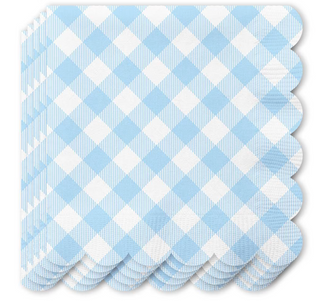 Gingham Cocktail Napkins