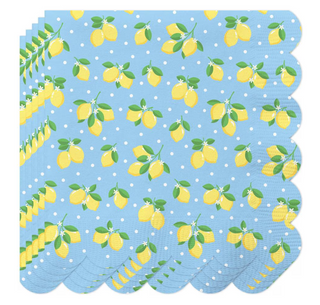 Lemon Meringue Cocktail Napkins