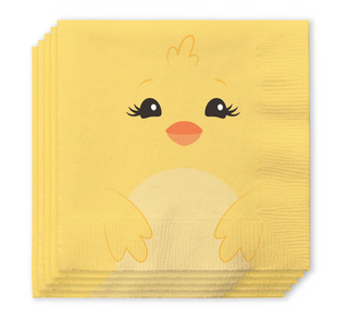 Spring Chick Cocktail Napkins