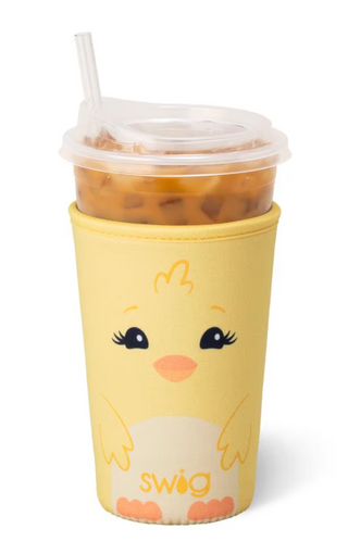 Medium Spring Chick Iced Cup Coolie