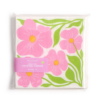 Petal Pop 3-Ply Paper Cocktail Napkin