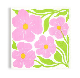 Petal Pop 3-Ply Paper Cocktail Napkin