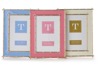 Gold Bamboo Edge 4x6 Metal Frame