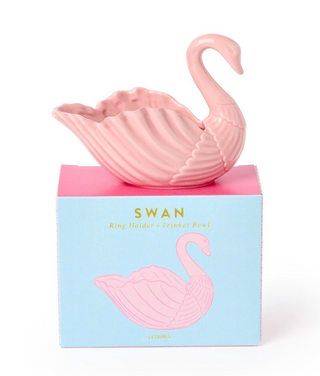 Swan Ring Holder and Trinket Bowl