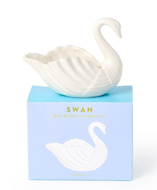 Swan Ring Holder and Trinket Bowl