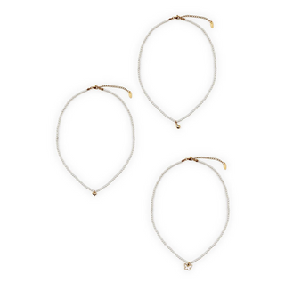 Pearl Necklace with Charm