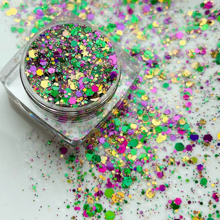Life of the Mardi Nola Mardi Gras Face and Body Glitter