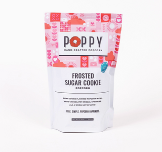 Frosted Sugar Cookie Popcorn