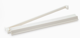 White Acrylic Rack and Pusher Set