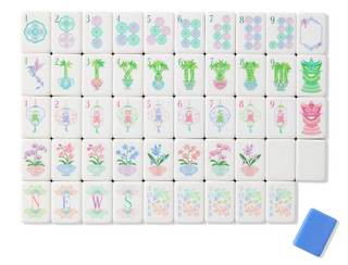 Moonlight Mahjong Tiles