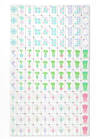 Moonlight Mahjong Tiles