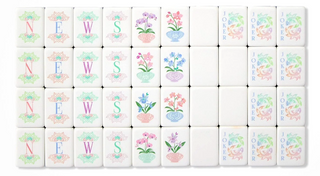 Moonlight Mahjong Tiles