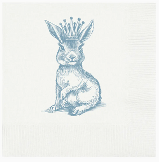 Royal Bunny Cocktail Napkins