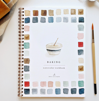 Baking Watercolor Workbook