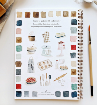 Baking Watercolor Workbook