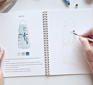 Baking Watercolor Workbook