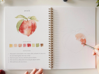 Fruit Watercolor Workbook