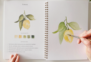 Fruit Watercolor Workbook