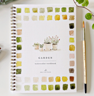 Garden Watercolor Workbook