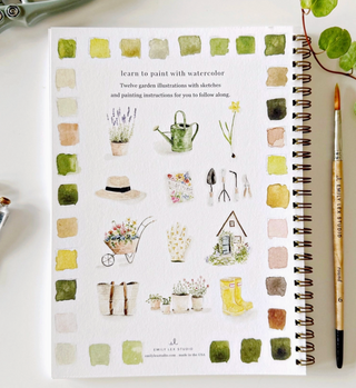 Garden Watercolor Workbook