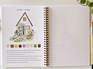 Garden Watercolor Workbook