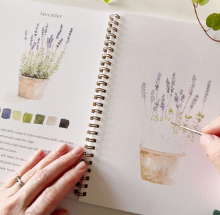 Garden Watercolor Workbook