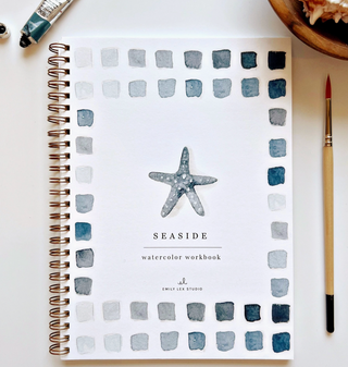 Seaside Watercolor Workbook