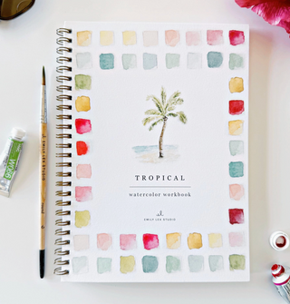 Tropical Watercolor Workbook