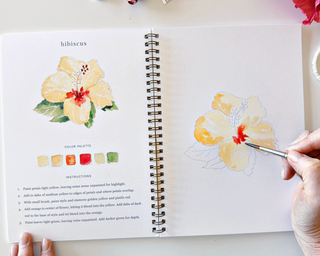 Tropical Watercolor Workbook