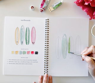 Tropical Watercolor Workbook