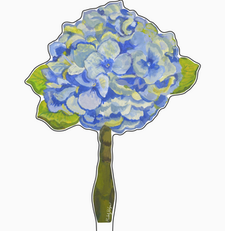 Hydrangea Light Large Acrylic Flower