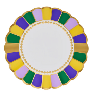 Let's Mardi Salad Plates/8pk