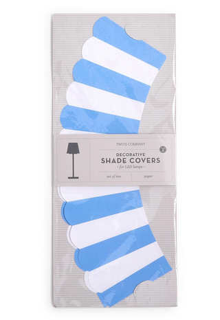 Stripe Paper Shade Cover