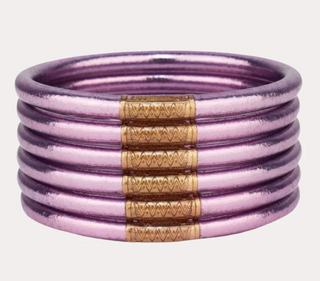 Lila All Weather Bangles® (Set of 6) - Serenity Prayer