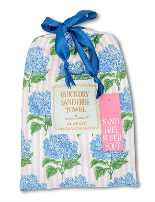Quick Dry Sand Free Towel in Bag