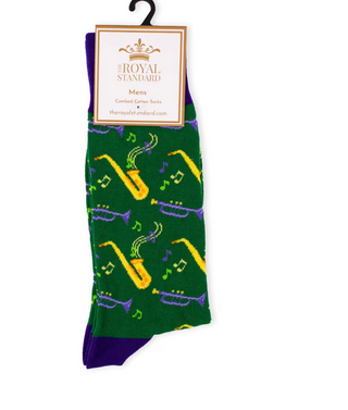 Men's Jazz Krewe Socks
