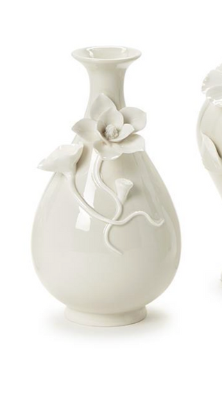 Mini Vases with 3-D Sculpted Flowers