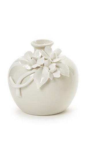 Mini Vases with 3-D Sculpted Flowers