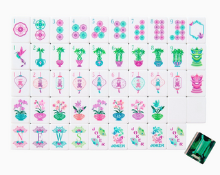 Emerald Mahjong Tiles